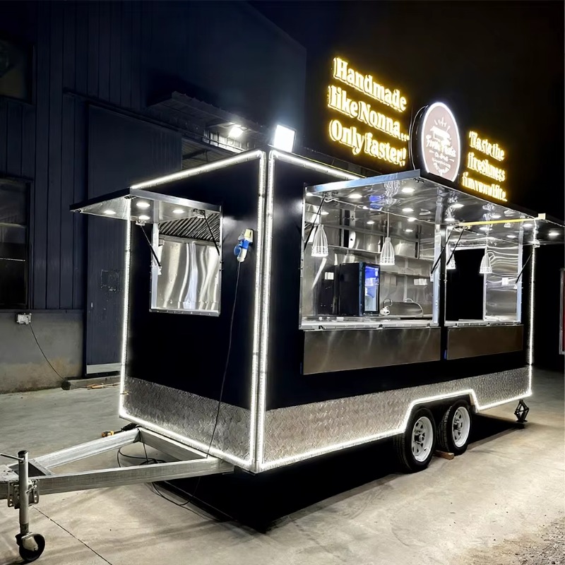 Food Snacks Catering - Gerobak Makanan Keliling Portabel, Kios Jajanan