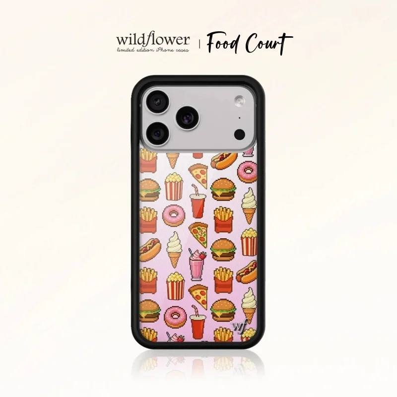 Food Snacks Quotes - Casing HP Wildflower Luxury Food Court