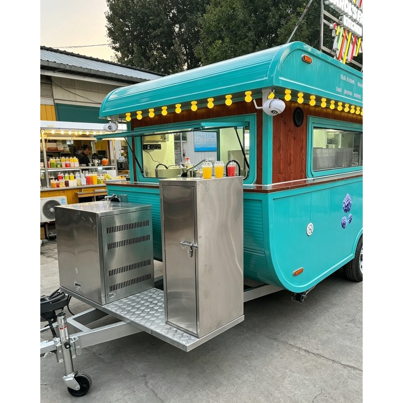 Food Snacks Catering - Gerobak Jajanan Pasar Malam Komersial, Gerobak