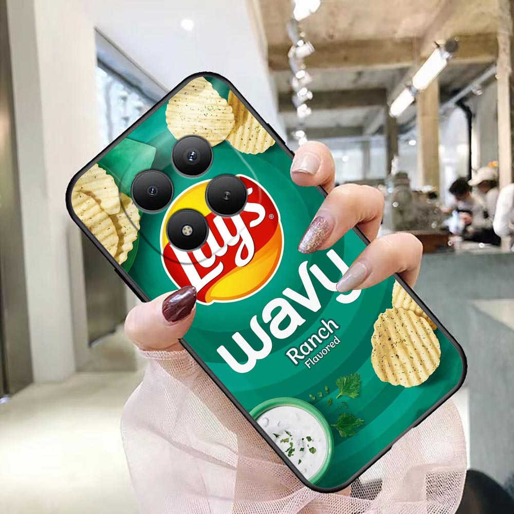 Food Snacks Quotes - Casing Ponsel untuk Xiaomi Redmi Note