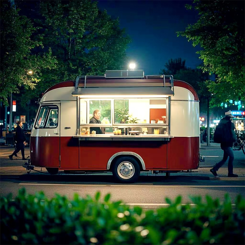 Food Snacks Catering - Gerobak Makanan Portabel, Trailer, Kios Katering