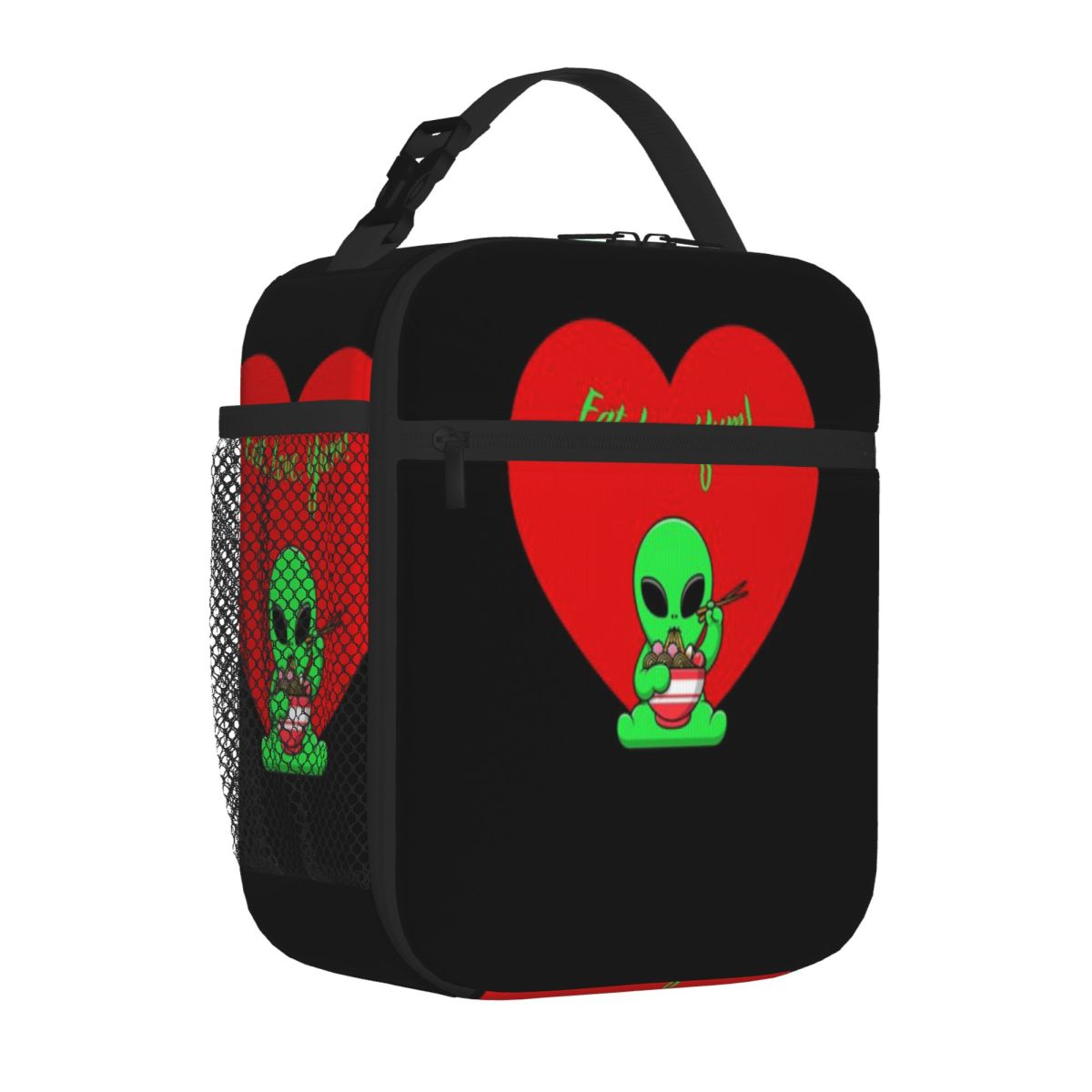 Yummy Food Snacks - Tas Makan Siang Klasik Alien Love