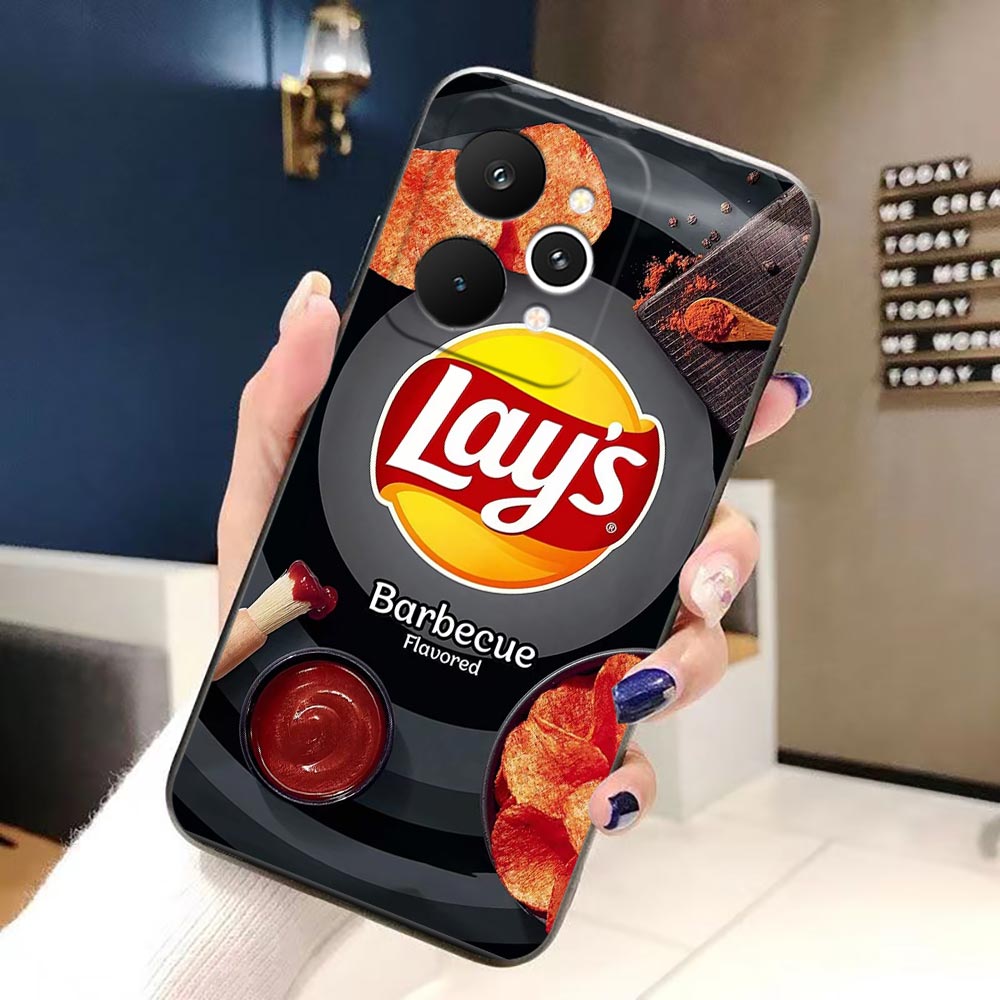 Food Snacks Quotes - Casing Ponsel untuk OPPO Realme 16