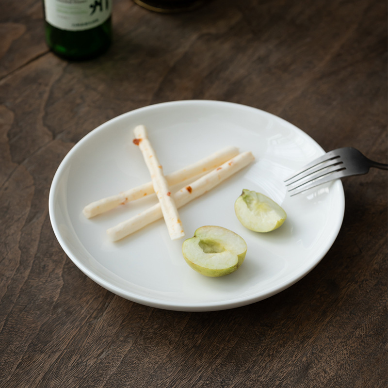 Piring Dalam Porselen Putih De - Food Snacks At Home ulasan dan harga