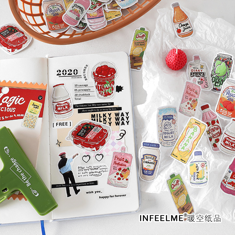 Stiker Makanan Cepat CIP tomat - Junk Food Snacks ulasan dan harga
