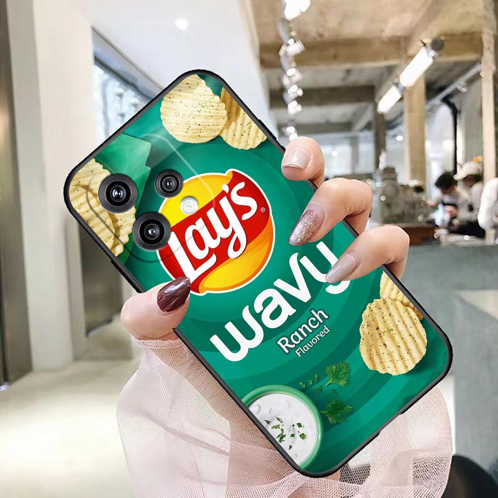 Casing Ponsel untuk OPPO RENO  - Food Snacks Quotes ulasan dan harga