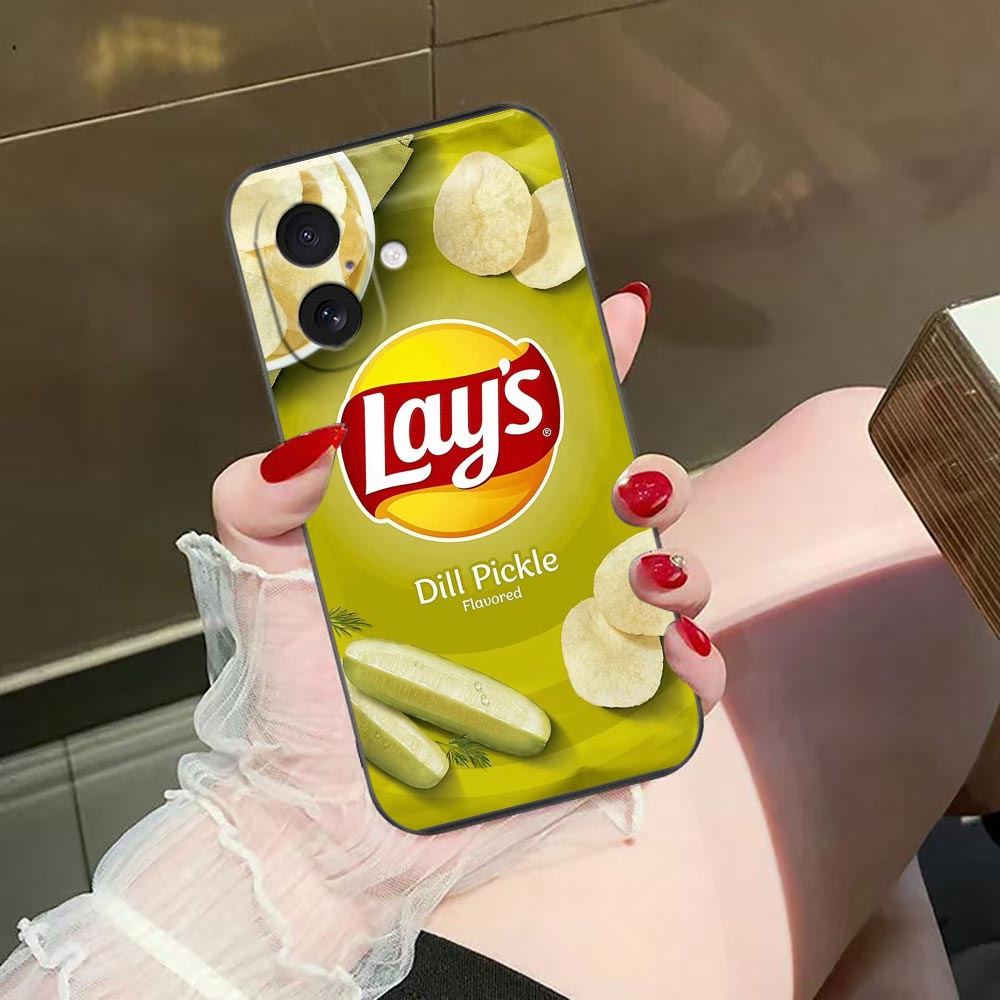 Casing Ponsel untuk Iphone App - Food Snacks Quotes ulasan dan harga