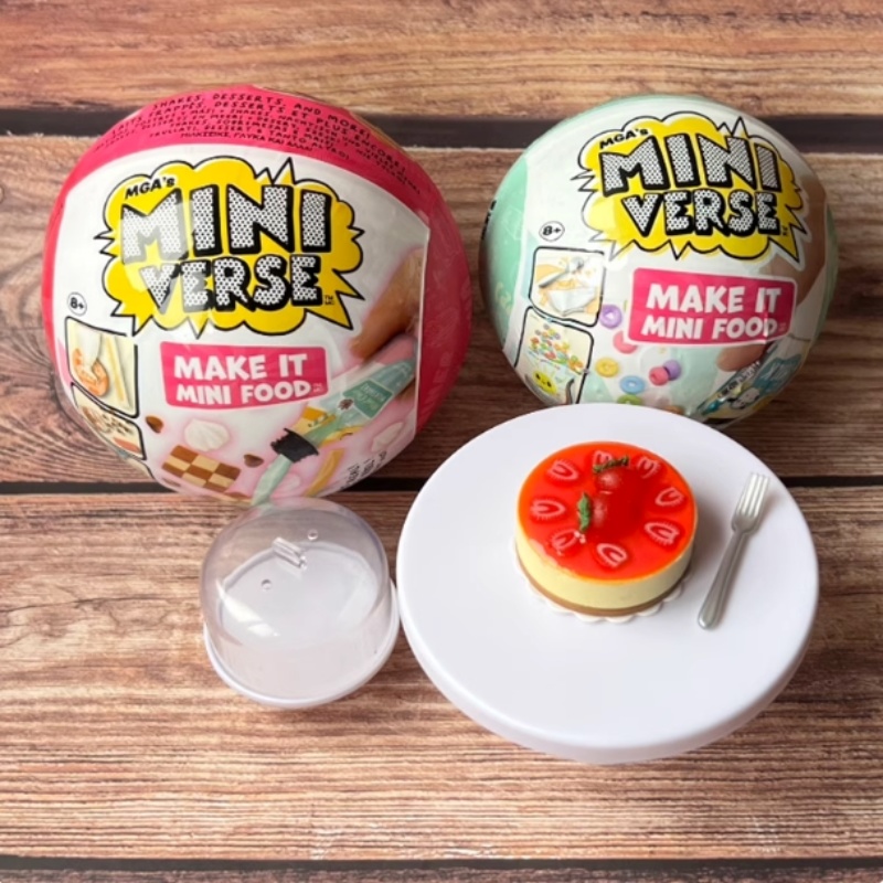 Stok Baru Miniverse Mini Makan - Homemade Food Snacks ulasan dan harga