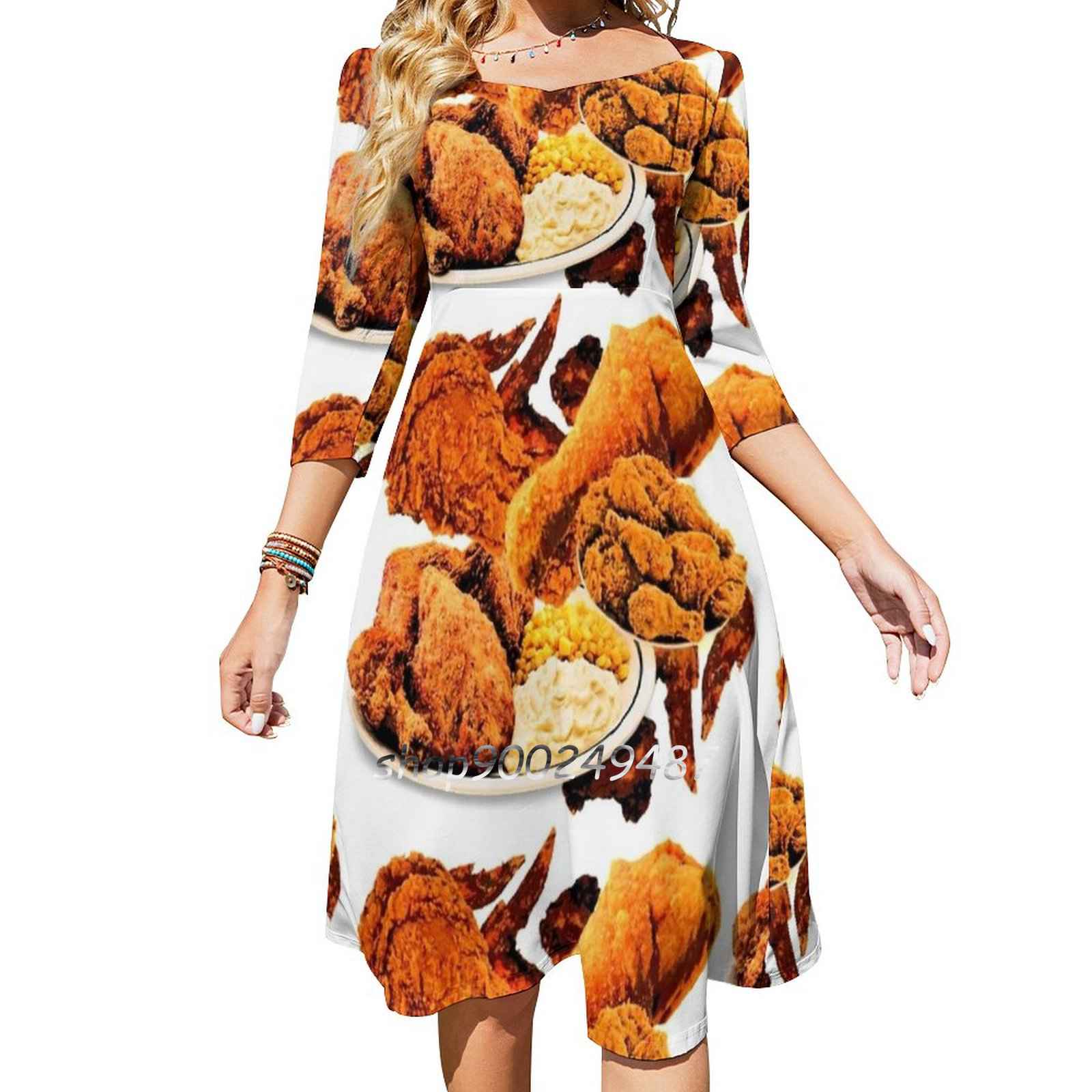 Ayam Goreng Gaun Elegan Manis  - Yummy Food Snacks ulasan dan harga