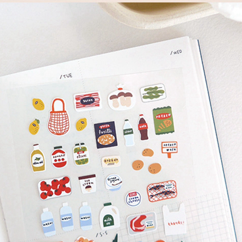 Suatelier No.1126 Stiker “Mark - Junk Food Snacks ulasan dan harga