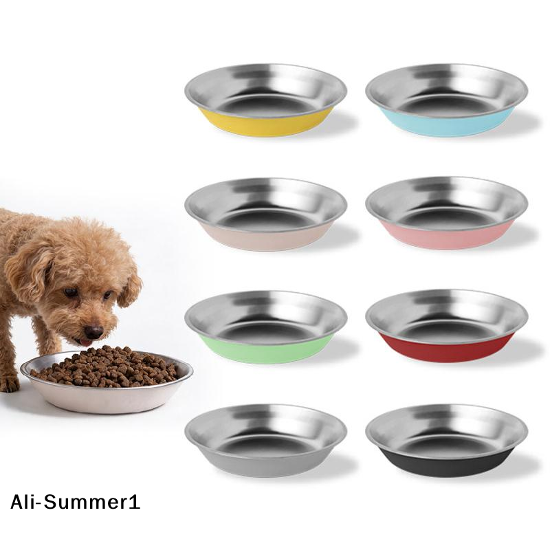 【E】Piring Kucing Bahan Stainle - Food E Snacks ulasan dan harga