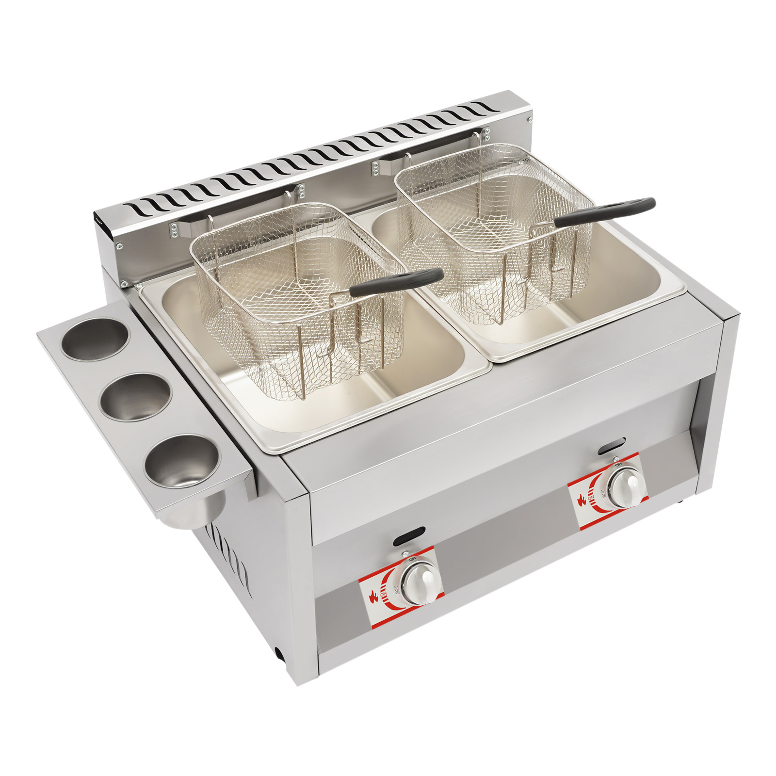 Penggorengan Komersial 2-Tangk - Food Snacks Catering ulasan dan harga