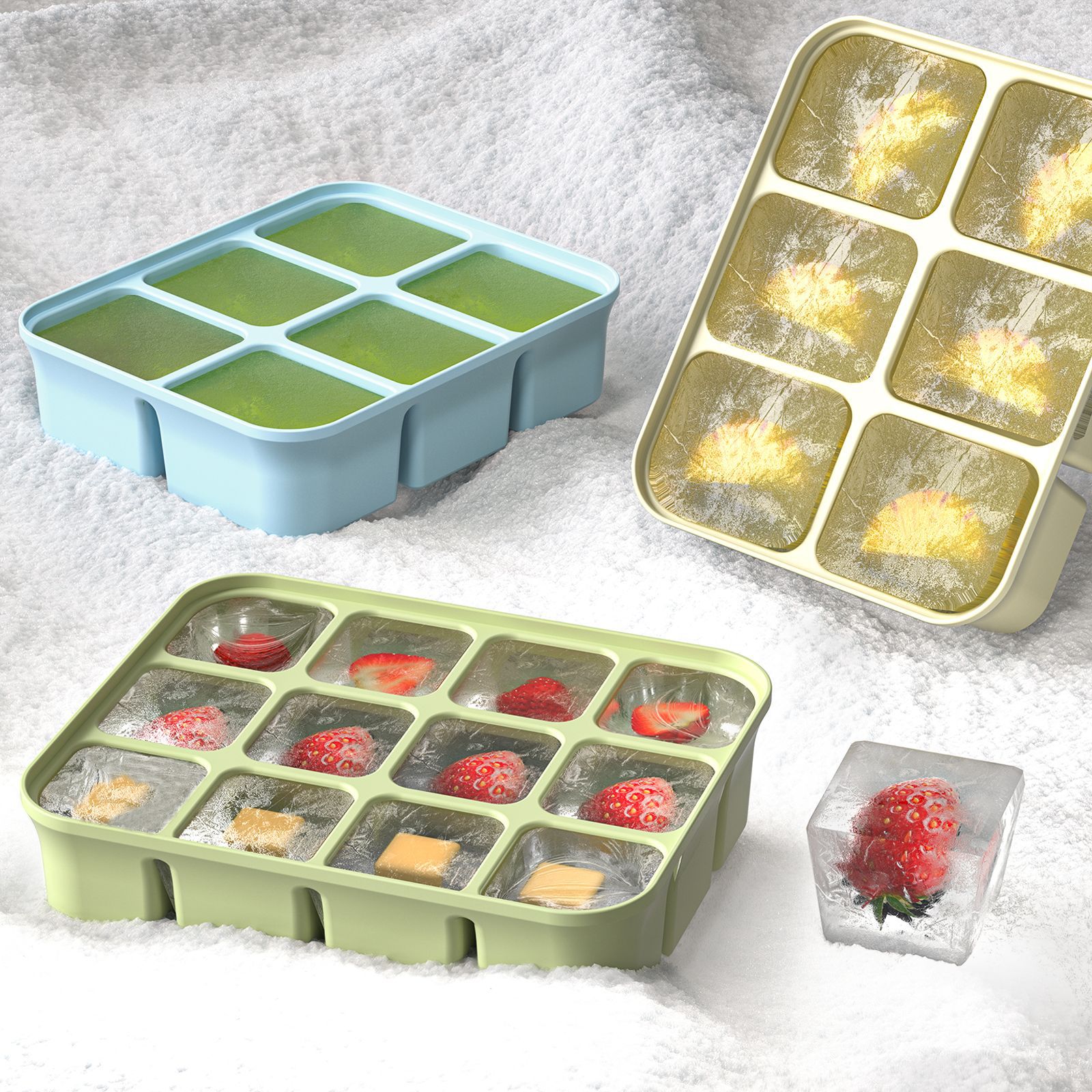 3 Buah Baki Freezer Makanan Ba - Homemade Food Snacks ulasan dan harga