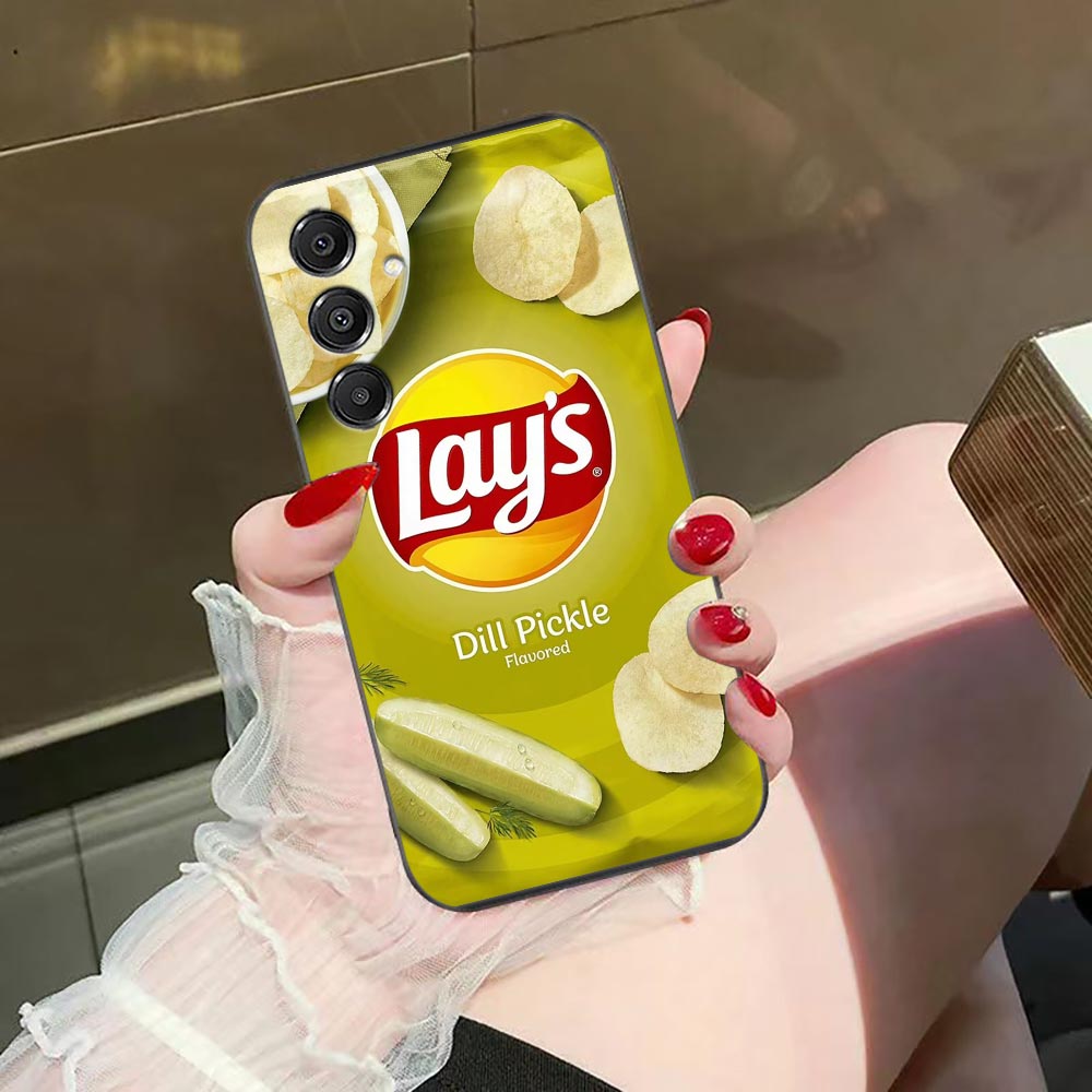 Casing Ponsel untuk Samsung A1 - Food Snacks Quotes ulasan dan harga
