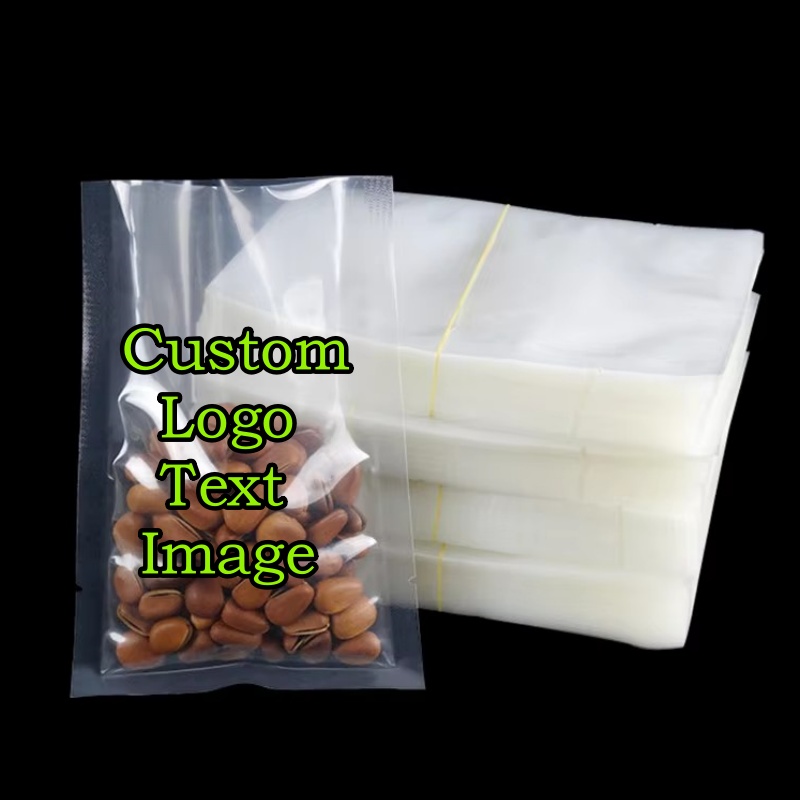 100PCS Kantong Plastik Vakum T - Food Snacks Logos ulasan dan harga