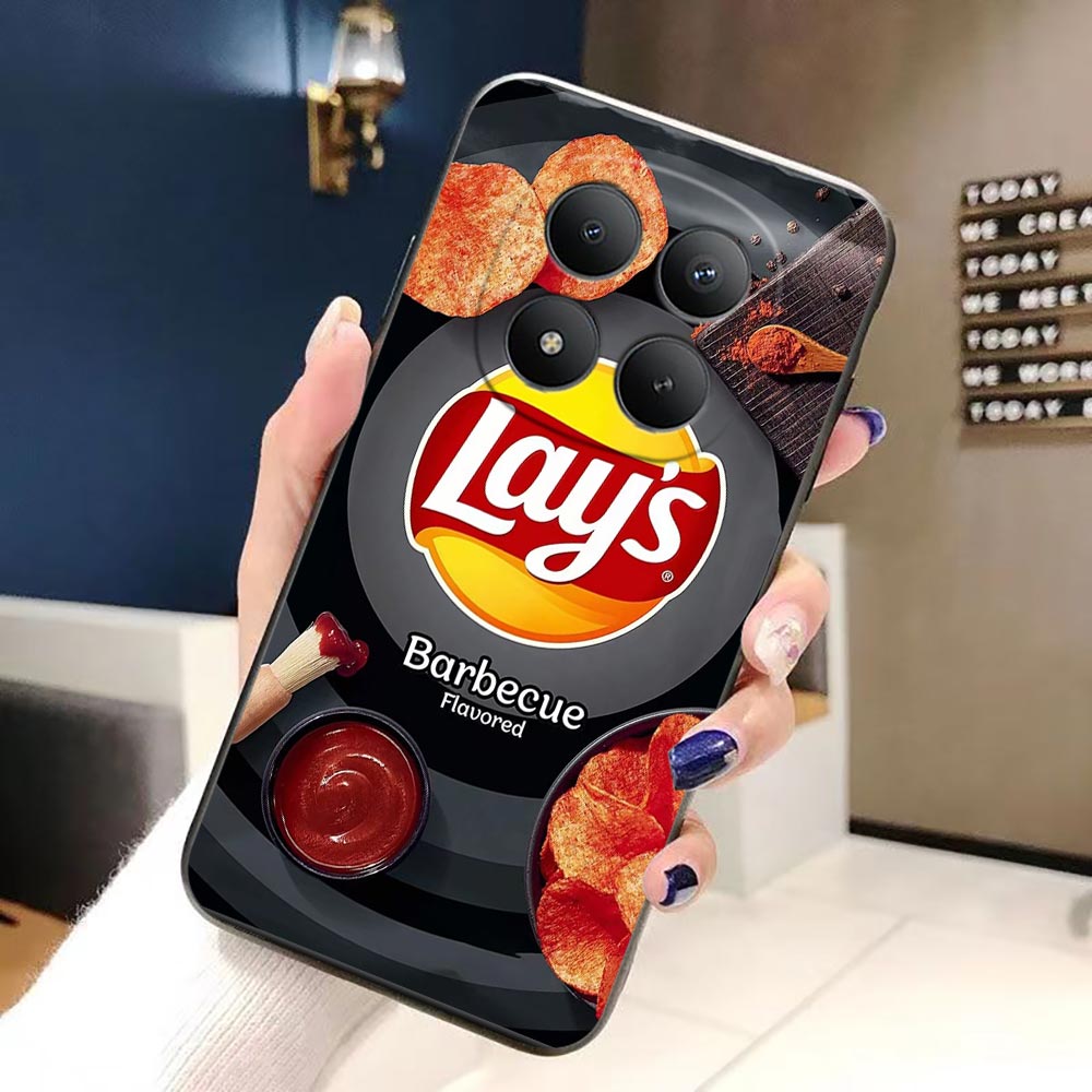 Casing Ponsel untuk Xiaomi Red - Food Snacks Quotes ulasan dan harga