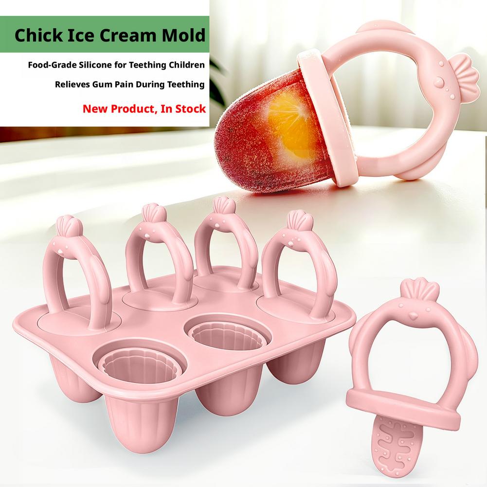 1set Cetakan Es Loli Silikon E - Homemade Food Snacks ulasan dan harga