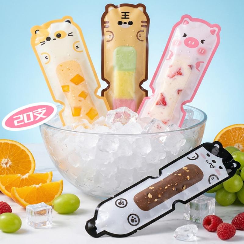 20 Buah Kantong Es Krim DIY Ka - Homemade Food Snacks ulasan dan harga