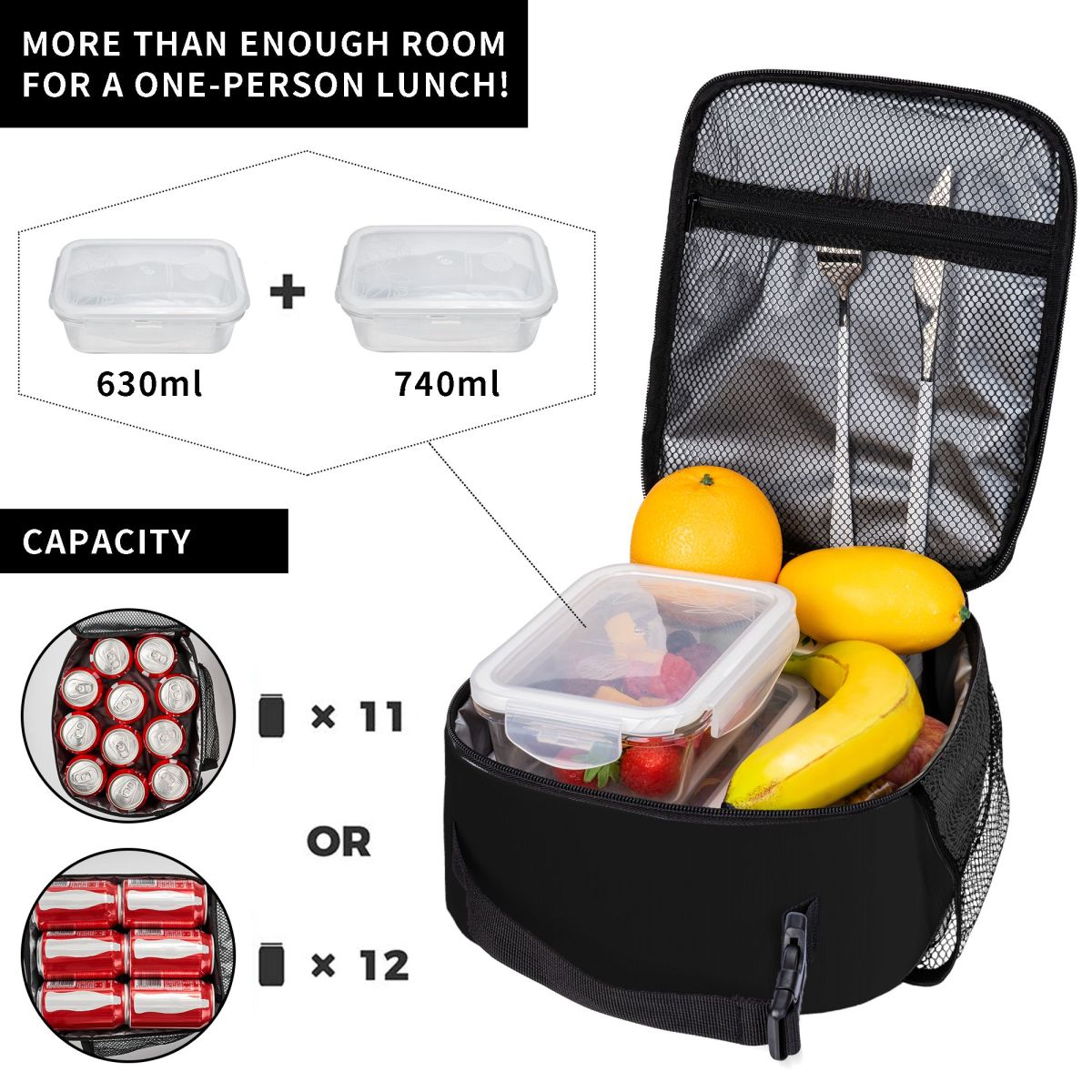 Tas Makan Siang Klasik Alien L - Yummy Food Snacks ulasan dan harga