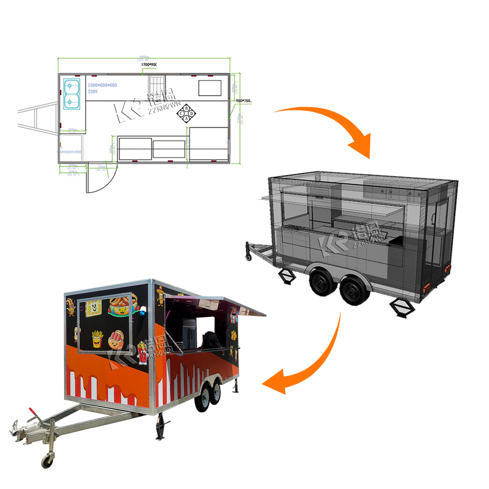 2025 Baru Eropa Standar Truk M - Food Snacks Catering ulasan dan harga