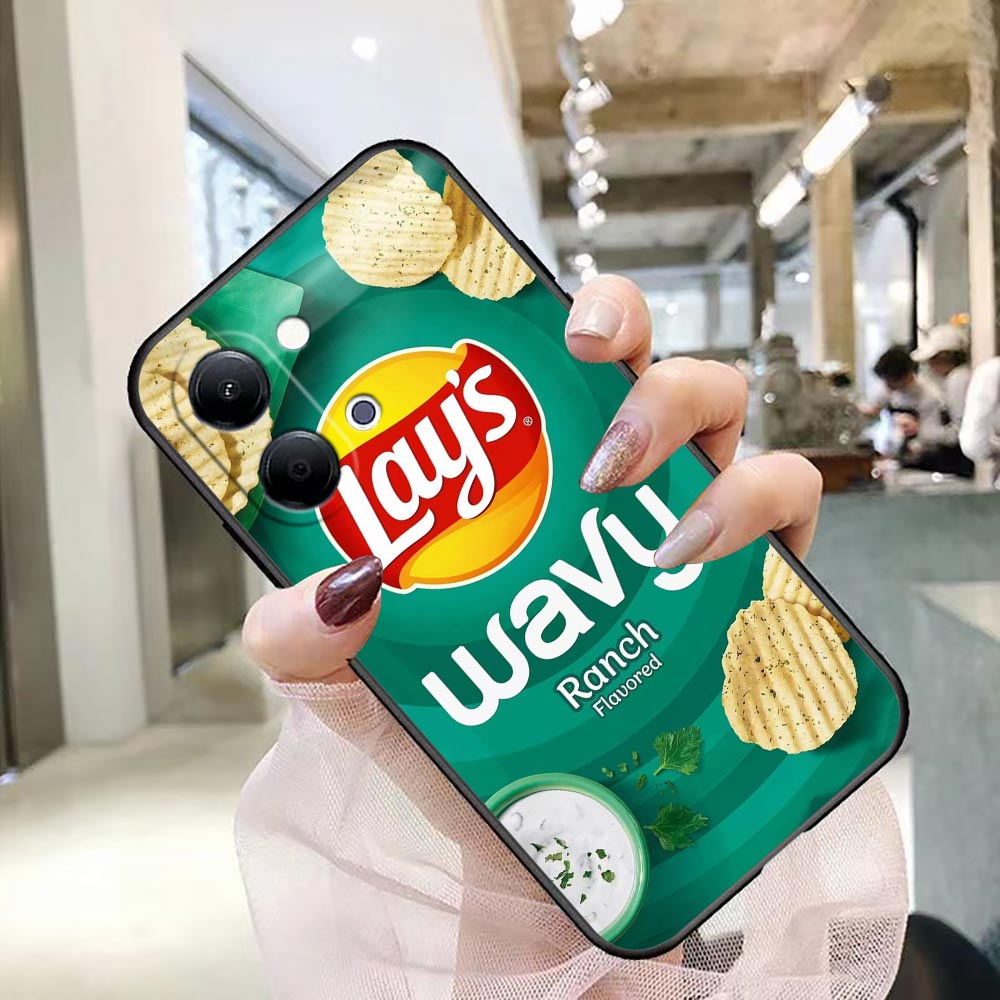 Casing Ponsel untuk VIVO Y400  - Food Snacks Quotes ulasan dan harga