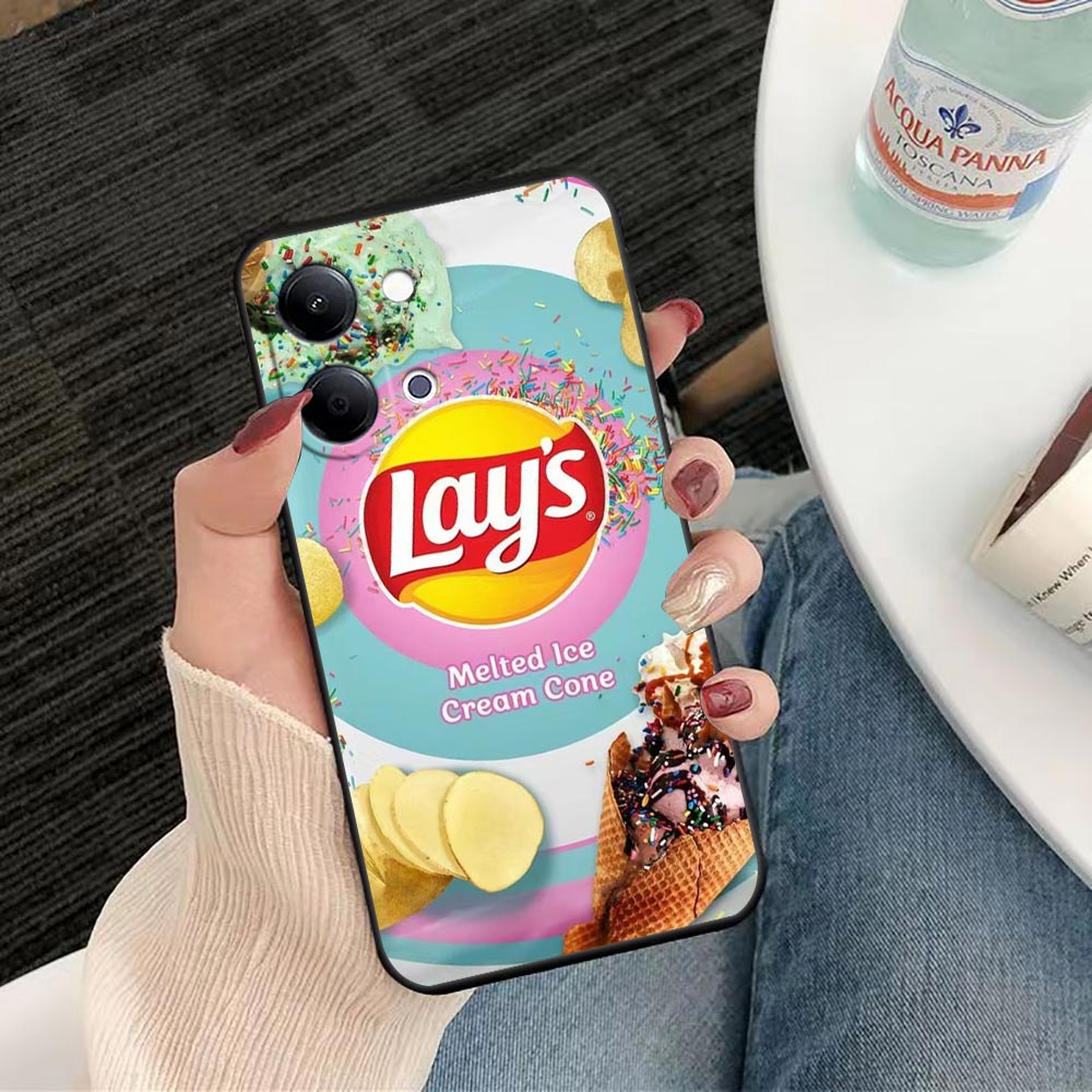 Casing Ponsel untuk VIVO Y400  - Food Snacks Quotes ulasan dan harga