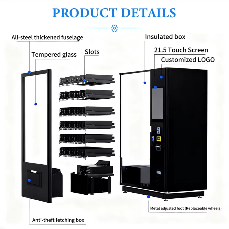 Mesin Vending Makanan Pintar R - Food Snacks Logos ulasan dan harga
