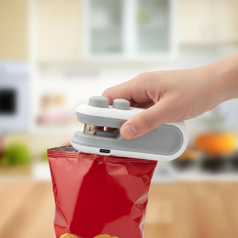 Penyegel Makanan Mini Genggam  - Food Snacks At Home ulasan dan harga